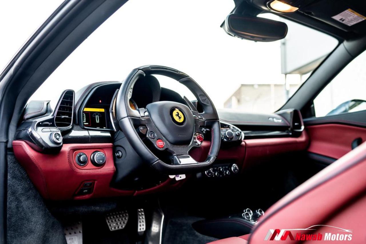 2014 Ferrari 458 ITALIA |LOW KMS|NO LUXURY TAX|RED LEATHER INTERIOR| Photo3