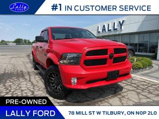 Used 2018 RAM 1500 ST Express, Aftermarket Rims and Tires, Mint!! for sale in Tilbury, ON