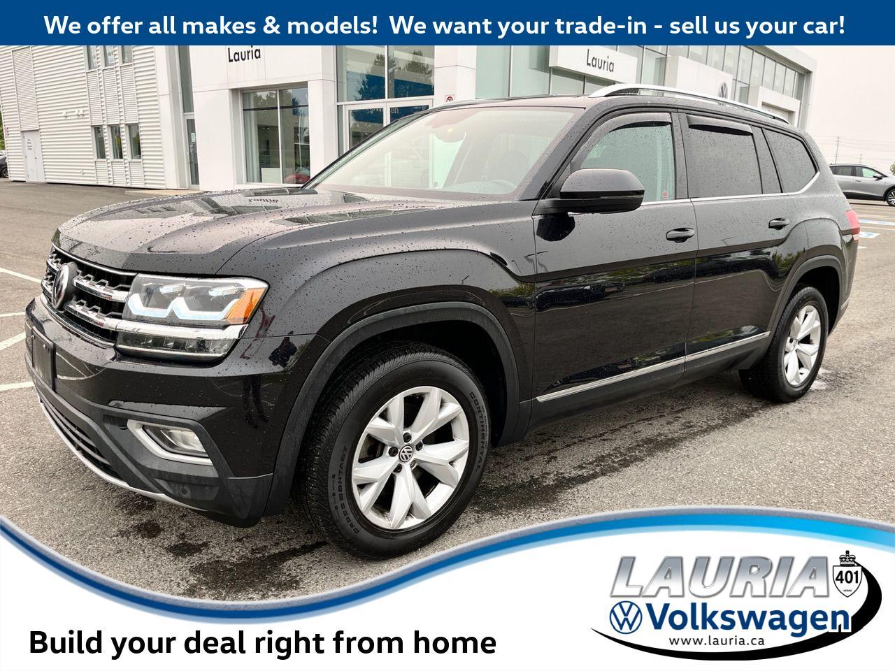 Used 2018 Volkswagen Atlas V6 Highline 4Motion AWD - 7 Passenger for sale in PORT HOPE, ON