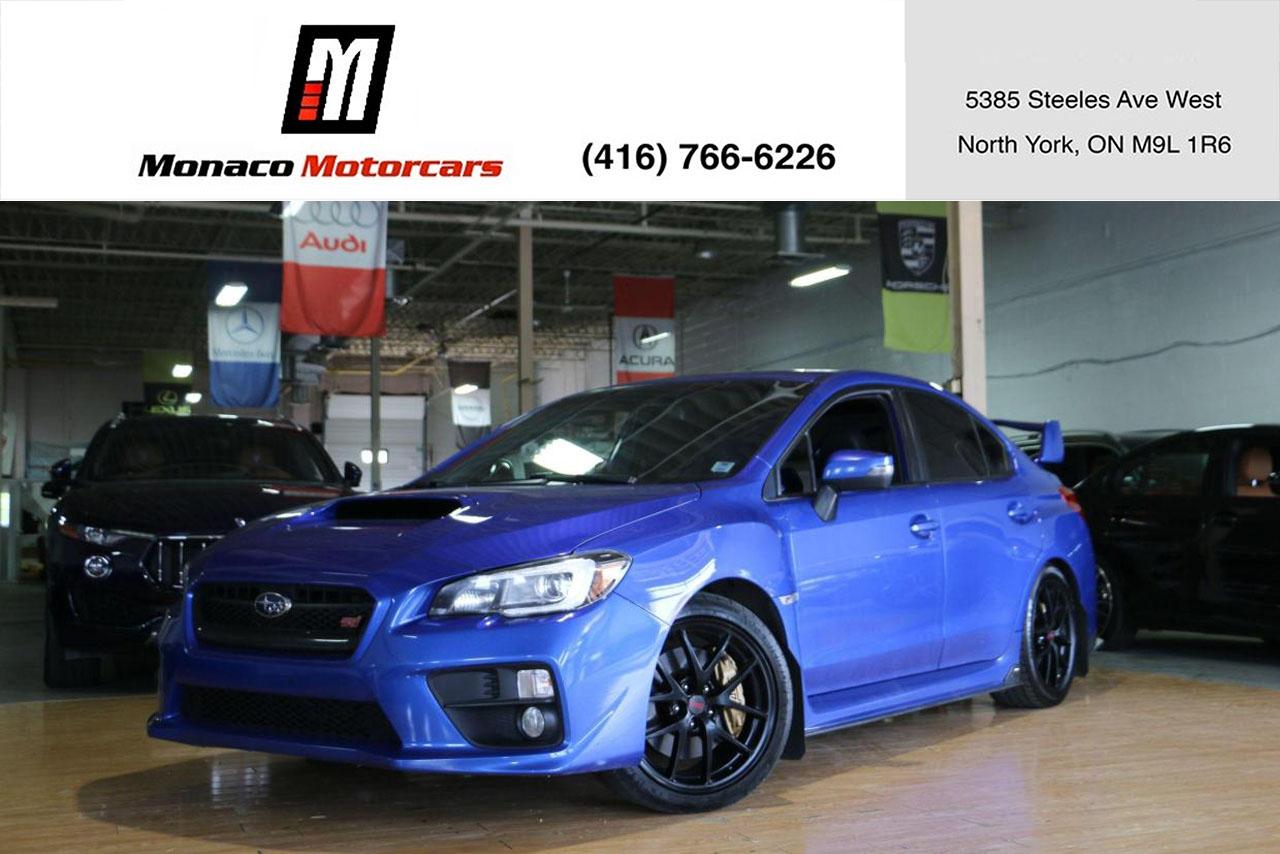 Used 2016 Subaru WRX STI - COBB|TAKEDA INTAKE|PUSH START|CAMERA|NAVI for sale in North York, ON