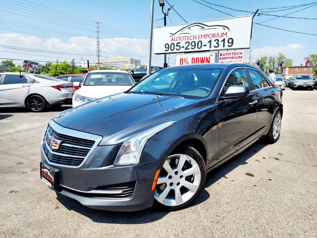 Used 2015 Cadillac ATS 2.0T AWD Leather/Bluetooth/Alloys for sale in Mississauga, ON