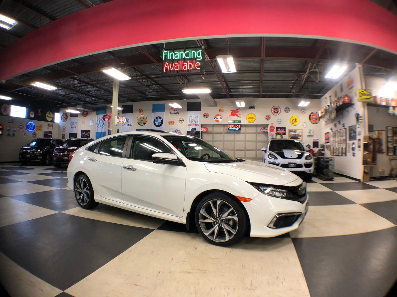 Used 2019 Honda Civic TOURING AUT0 NAVI LEATHER SUNROOF CAMERA B/SPOT for sale in North York, ON