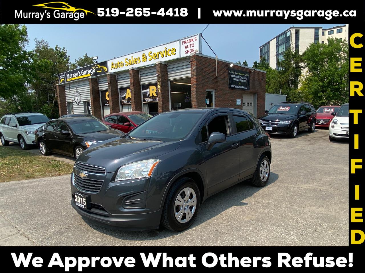 Used 2015 Chevrolet Trax LS FWD for sale in Guelph, ON