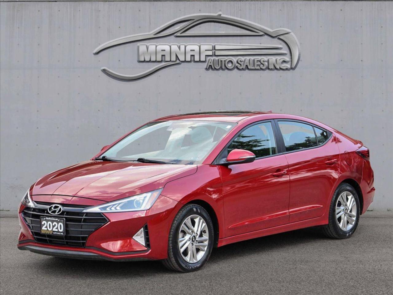 Used 2020 Hyundai Elantra Preferred Sunroof Rear Cam Heated Seats for sale in Concord, ON