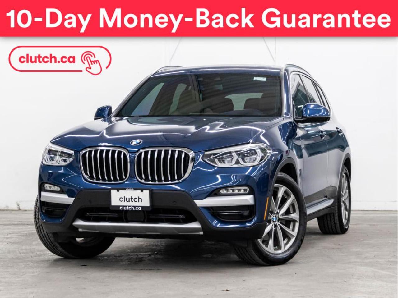 Used 2019 BMW X3 xDrive30i w/ Apple CarPlay, Bluetooth, Backup Cam, Nav for sale in Toronto, ON
