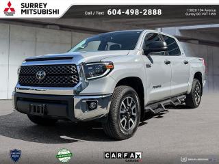 Dealer # 40045<div autocomment=true>This Toyota wont be on the lot long! <br /><br /> It just arrived on our lot, and surely wont be here long! This 4 door, 5 passenger truck has just over 25,000 kilometers! The following features are included: a rear step bumper, a trailer hitch, and air conditioning. Under the hood youll find an 8 cylinder engine with more than 350 horsepower, providing a smooth and predictable driving experience. Well tuned suspension and stability control deliver a spirited, yet composed, ride and drive <br /><br /> We have a skilled and knowledgeable sales staff with many years of experience satisfying our customers needs. Theyll work with you to find the right vehicle at a price you can afford. We are here to help you. <br /><br /></div>At Surrey Mitsubishi all vehicles are inspected by factory trained technicians, professionally detailed, and come with Carfax report and lien report.Shop with confidence at Surrey Mitsubishi and see why we are greater Vancouvers number one car superstore! We take all trades and offer financing for everyone!  All prices are plus $695 prep fee, $159 wheel lock fee, $395 doc fee, $1495 finance fee or $695 Cash Admin Fee . All credit is cod. See Dealer for details.