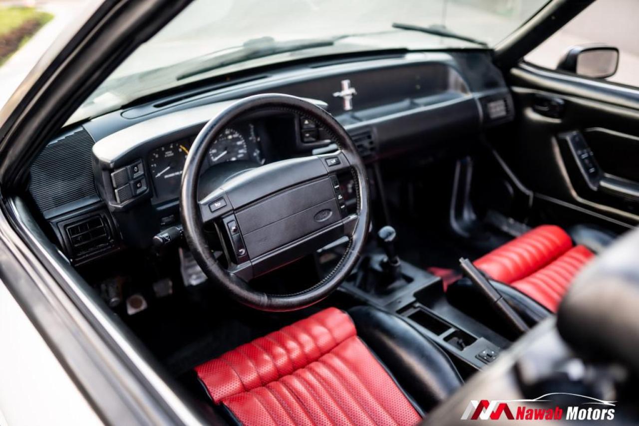 1991 Ford Mustang CONVERTIBLE GT|DUAL EXHAUST|SPOILER|LEATHER SEATS|ALLOYS| Photo2