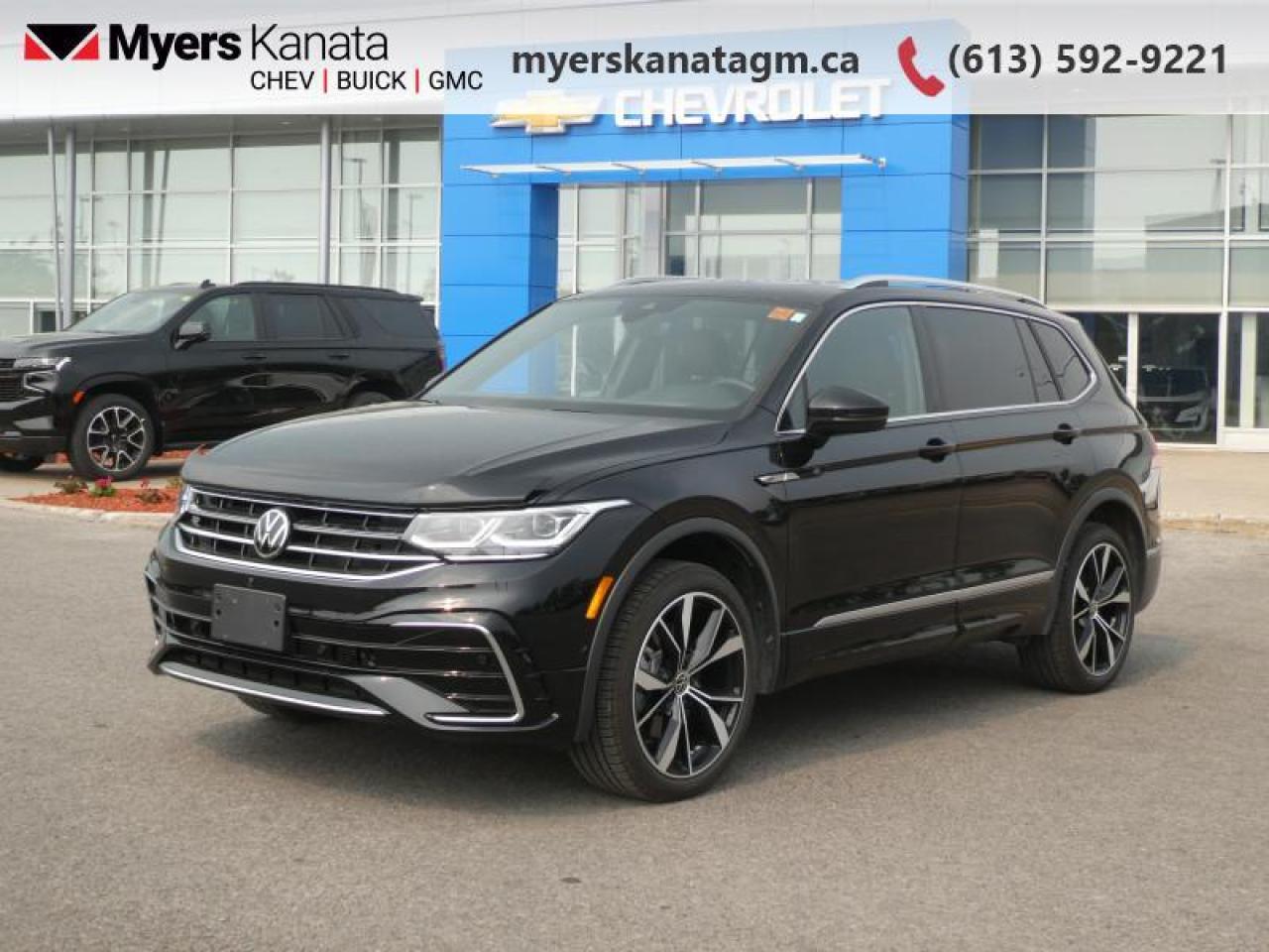 Used 2022 Volkswagen Tiguan Highline R-Line  - Low Mileage for sale in Kanata, ON