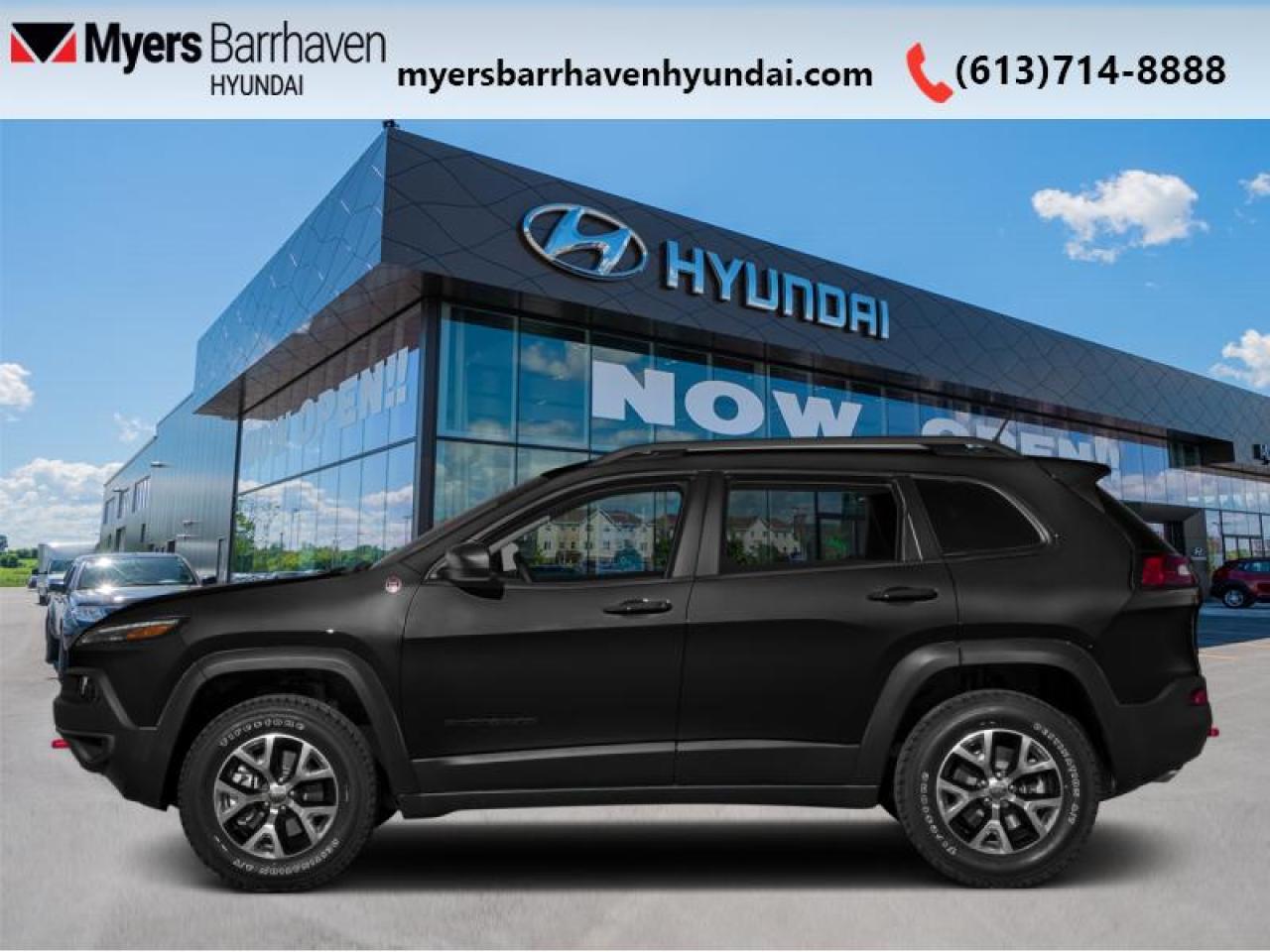 Used 2016 Jeep Cherokee Trailhawk  - Bluetooth - $178 B/W for sale in Nepean, ON