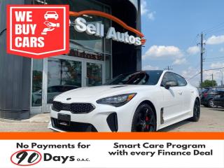Used 2021 Kia Stinger GT Limited w/Red Interior for sale in Winnipeg, MB