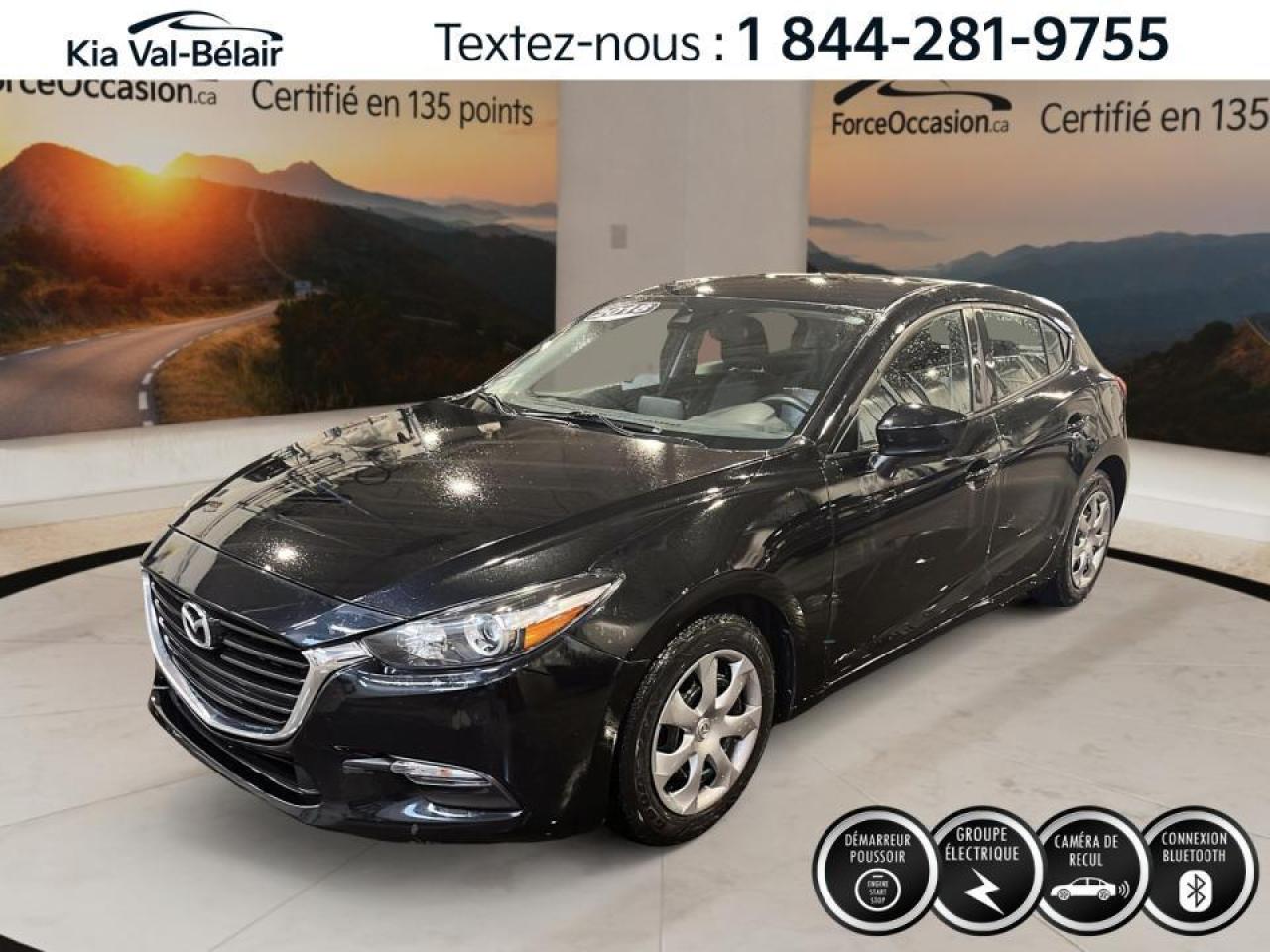 Used 2018 Mazda MAZDA3 Sport GX * A/C * CAMÉRA * GPS * CRUISE * BLUETOOTH * for sale in Québec, QC