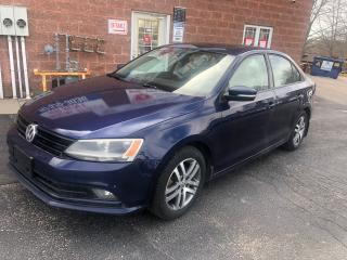Used 2015 Volkswagen Jetta HIGHLINE 1.8 TSI/5 SPEED/SUNROOF/CERTIFIED for sale in Cambridge, ON
