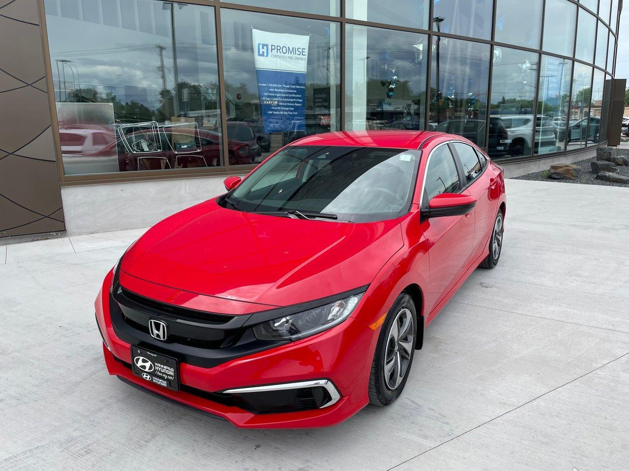 Used 2021 Honda Civic SEDAN LX for sale in Winnipeg, MB