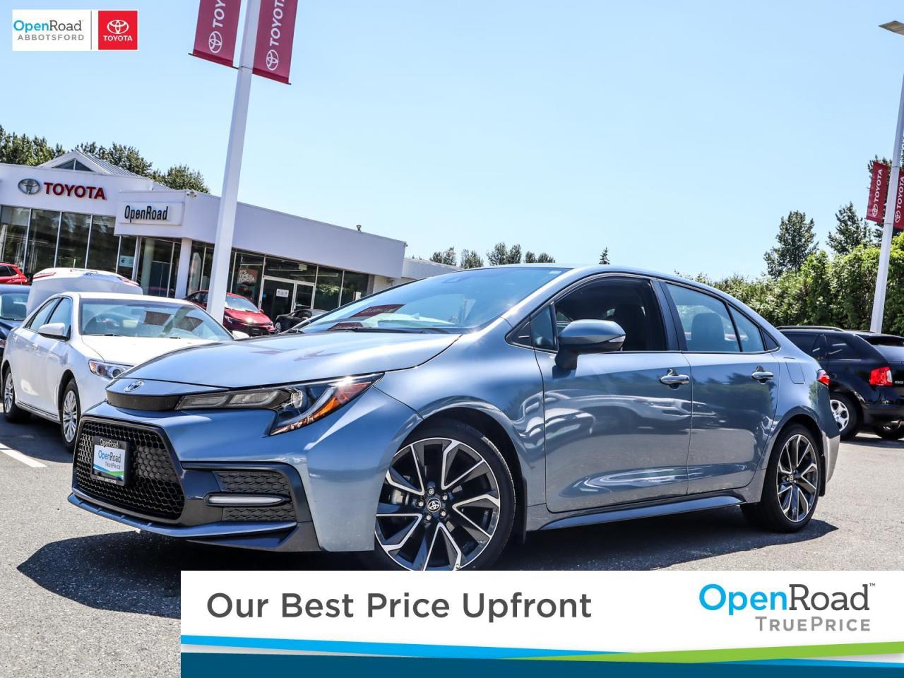 Used 2020 Toyota Corolla 4-door Sedan SE CVT for sale in Abbotsford, BC