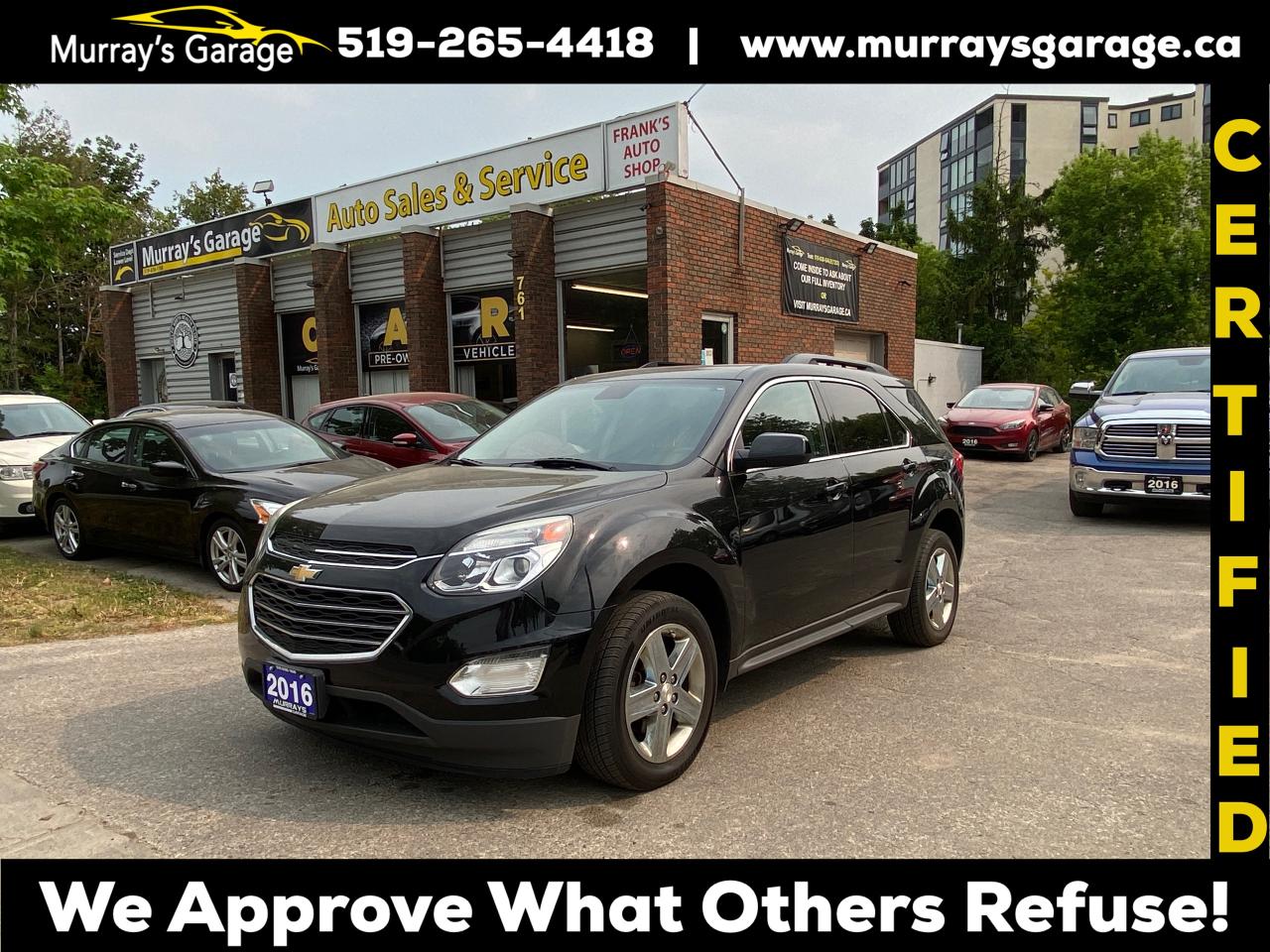 Used 2016 Chevrolet Equinox LT 2WD for sale in Guelph, ON