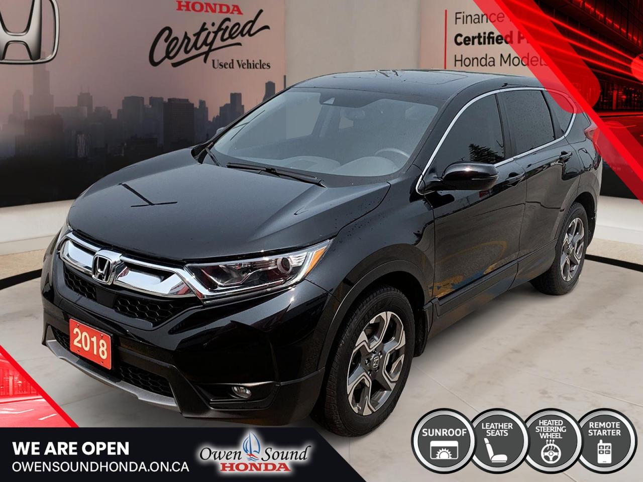 Used 2018 Honda CR-V EXL for sale in Owen Sound, ON