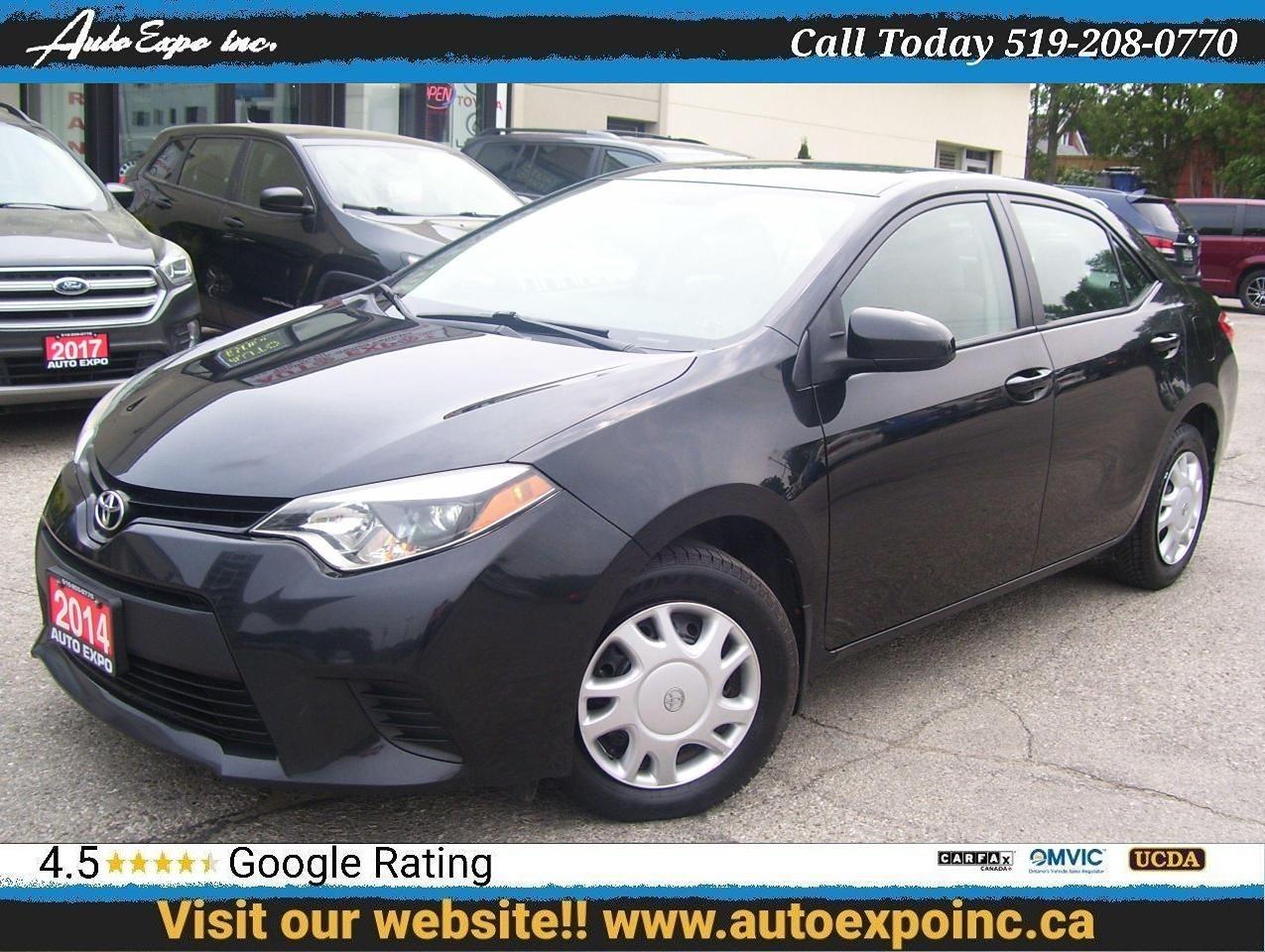Used 2014 Toyota Corolla LE,Auto,Bluetooth,Certified,New Brakes all around for sale in Kitchener, ON