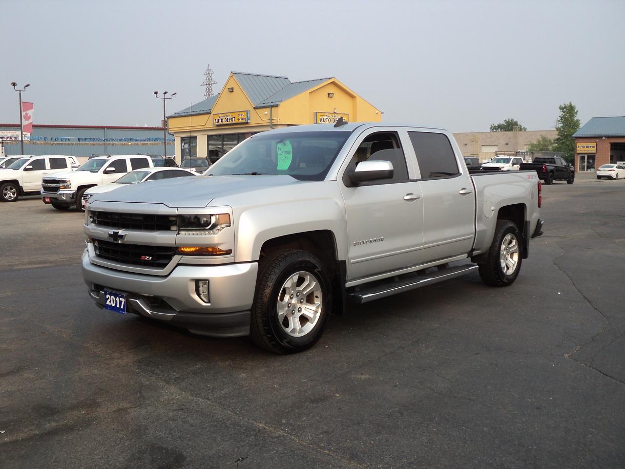 2017 Chevrolet Silverado 1500 LT CrewCab 4x4 Z71 5.3L 5.5ftBox BackUpCam