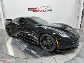 <div><span style=color:rgb( 13 , 13 , 13 )>There's something wonderful about an American sports car with a big V8 under the hood, & the C7 Corvette is a case in point with an abundance of power, accompanied by a brash growl when unleashed.</span></div><div><br /></div><div><span style=color:rgb( 13 , 13 , 13 )>Vehicle Highlights include: 2LT Interior, </span>Matte Black Niche Wheels<span style=color:rgb( 13 , 13 , 13 )>, Dark Grey Brake Calipers, NPP Performance Exhaust (Loud/Queit), Body Coloured Carbon Fiber Removeable Roof, Chrome Badge Package, Carbon Flash Vents, & Body Coloured Mirrors.</span></div><div><br /></div><div><span style=color:rgb( 13 , 13 , 13 )>This C7 is coated in Black paint & paired with Black Interior.</span></div><div><br /></div><div><span style=color:rgb( 13 , 13 , 13 )>The 6.2L V8 produces 460HP paired to an 8 Speed Automatic Transmission with Paddle Shifters featuring NPP Active Performance Exhaust with capabilities of changing the Exhaust note riding on 4 Wheel Independent Suspension. </span></div><div><br /></div><div><span style=color:rgb( 13 , 13 , 13 )>2LT Interior Package provides options such as: Bose Premium 10 Speaker Sound System, MEM Memory Driver Seat, Driver/Passenger 6 Way Power Seats with Lumbar & Bolsters, Heated & Ventilated Seats, Auto-Dimming Mirrors, HUD Heads Up Display, Front Curb Camera, & Universal Home Remote. </span></div><div><br /></div><div><span style=color:rgb( 13 , 13 , 13 )>Other notable options are 3 Spoke Leather Wrapped Steering Wheel, Digital Driver Info Centre, Premium Carpeted Floor Mats, Power Tilt & Telescopic Steering Column, 8" Colour Touchscreen, Tire Pressure Monitoring, Dual Zone Climate Control, Heated Power Mirrors, Autodimming Mirrors, Remote Start, Rear Camera, Theft Deterrent System, Apple Carplay & Android Auto, OnStar Navigation by Subscription, Luggage Shade, & High Intensity Headlights. </span></div><div><br /></div><div><span style=color:rgb( 13 , 13 , 13 )>With exceptional Performance, Style, Comfort, Features, & most of all Value, the 2019 Corvette Stingray is a remarkable sports car. </span></div><div><br /></div><div><span style=color:rgb( 13 , 13 , 13 )>A beautiful Coupe with a clean Carfax. Come on down to Munro Motors & see this one for yourself, its in stock. We will look forward to seeing you real soon!</span></div><div><br /></div><div><br /></div><div><br /></div><div><span style=color:rgb( 51 , 51 , 51 )>CarFax:</span>https://vhr.carfax.ca/?id=G%2BEtPK3fRlgBQwn8Y6e7EUWGmXsGysFG</div><div><br /></div><div><br /></div><div><span style=color:rgb( 51 , 51 , 51 )>Yes we take trade in vehicles. </span></div><div><span style=color:rgb( 51 , 51 , 51 )> </span></div><div><span style=color:rgb( 51 , 51 , 51 )> Check us out on youtube: </span><a href=https://www.youtube.com/user/MunroMotors1 style=color:rgb( 160 , 0 , 20 ) rel=nofollow>click here</a></div><div><span style=color:rgb( 51 , 51 , 51 )> </span></div><div><span style=color:rgb( 51 , 51 , 51 )> Like us on Facebook: </span><a href=https://www.facebook.com/munromotors/ rel=nofollow>https://www.facebook.com/munromotors/</a></div><div><span style=color:rgb( 51 , 51 , 51 )> </span></div><div><span style=color:rgb( 51 , 51 , 51 )> We are located in Brantford, Ontario; Telephone City and the hometown of hockey legend Wayne Gretzky. Formerly located in St. George, Ontario for ten years, we are still east of London, south of Cambridge, and west of Hamilton. In order to get our customers to come here, we have to have great prices and then when you get here, we have to have a great car in order to earn your business. </span></div><div><span style=color:rgb( 51 , 51 , 51 )> </span></div><div><span style=color:rgb( 51 , 51 , 51 )>Our business hours are Monday to Friday 10am to 5pm. We are closed on Saturdays and Sundays. </span></div><div><span style=color:rgb( 51 , 51 , 51 )> </span></div><div><span style=color:rgb( 51 , 51 , 51 )>At Munro Motors, we find unique vehicles and post our entire stock online in order to ensure that our vehicles find their happy home. </span></div><div><span style=color:rgb( 51 , 51 , 51 )> </span></div><div><span style=color:rgb( 51 , 51 , 51 )>To ensure our customers can get what they've always wanted, we offer financing services through TD Auto Finance, Desjardins, CIBC Auto Finance and Independent Leasing Companies on vehicles that are less than ten model years old and boats that are less than twenty-five model years old. </span></div><div><span style=color:rgb( 51 , 51 , 51 )> </span></div><div><span style=color:rgb( 51 , 51 , 51 )>We also offer warranty products through Lubrico and GVC warranties to ensure that your mechanical baby stays in tip-top condition. </span></div><div><span style=color:rgb( 51 , 51 , 51 )> </span></div><div><span style=color:rgb( 51 , 51 , 51 )>Because of our customer focused service we have been delivering vehicles to Switzerland, Finland, Rotterdam, Emo, Thunder Bay, Kapuskasing, Halifax, Sudbury, Sault Ste. Marie, Cornwall, Fort Francis, Kelowna, Montréal, Saskatchewan, Virginia, Newfoundland, Edmonton, Ottawa, Fredericton and Winnipeg, as well as Cambridge, Kitchener, Waterloo, Barrie, Windsor, London, Pickering, Peterborough, Oshawa, Sante Fe New Mexico, Blind River, the Greater Toronto Area, and even so far as the Czech Republic! </span></div><div><span style=color:rgb( 51 , 51 , 51 )> </span></div><div><span style=color:rgb( 51 , 51 , 51 )>All of our vehicles are hand-picked by the very knowledgeable owner, Andy Munro, who has been connecting people to their dreams for many years. </span></div><div><span style=color:rgb( 51 , 51 , 51 )> </span></div><div><span style=color:rgb( 51 , 51 , 51 )>Call Andy Munro at 1 (866) 617-3123 Munromotors.com </span></div><div><span style=color:rgb( 51 , 51 , 51 )> </span></div><div><span style=color:rgb( 51 , 51 , 51 )> Email: sales@munromotors.com </span></div><div><span style=color:rgb( 51 , 51 , 51 )> </span></div><div><span style=color:rgb( 51 , 51 , 51 )>Most of our vehicles are already reconditioned, saftied, etested and ready to drive home with you. </span></div><div><span style=color:rgb( 51 , 51 , 51 )> </span></div><div><span style=color:rgb( 51 , 51 , 51 )> Delivery is available. Ask for details </span></div><div><span style=color:rgb( 51 , 51 , 51 )> </span></div><div><span style=color:rgb( 51 , 51 , 51 )> All prices are subject to HST and licensing, no hidden fees. </span></div><div><span style=color:rgb( 51 , 51 , 51 )> </span></div><div><span style=color:rgb( 51 , 51 , 51 )>Financing is available for good credit and bruised credit. OAC as low as 7.99% for well qualified applicants. Ask us for details.</span></div><div><span style=color:rgb( 51 , 51 , 51 )> </span></div><div><span style=color:rgb( 51 , 51 , 51 )> </span></div>