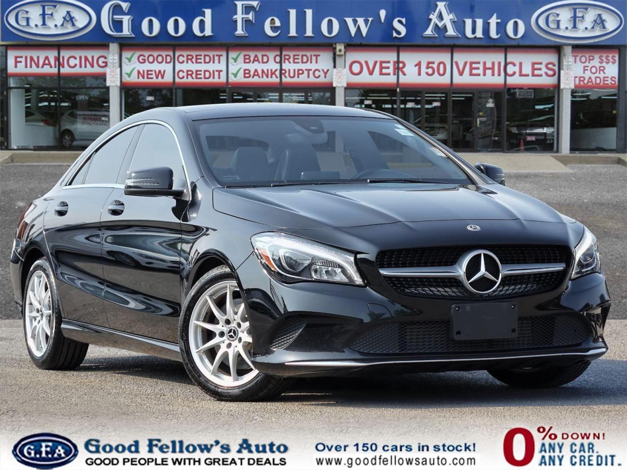 Used 2018 Mercedes-Benz CLA-Class FWD, PANORAMIC ROOF, LEATHER SEATS, REARVIEW CAMER for sale in Toronto, ON