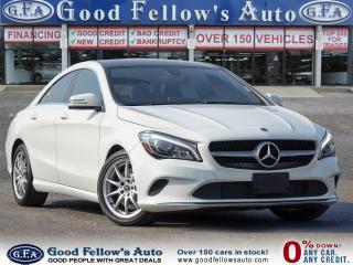 Used 2018 Mercedes-Benz CLA-Class 4MATIC, PANORAMIC ROOF, LEATHER SEATS, NAVIGATION, for sale in Toronto, ON