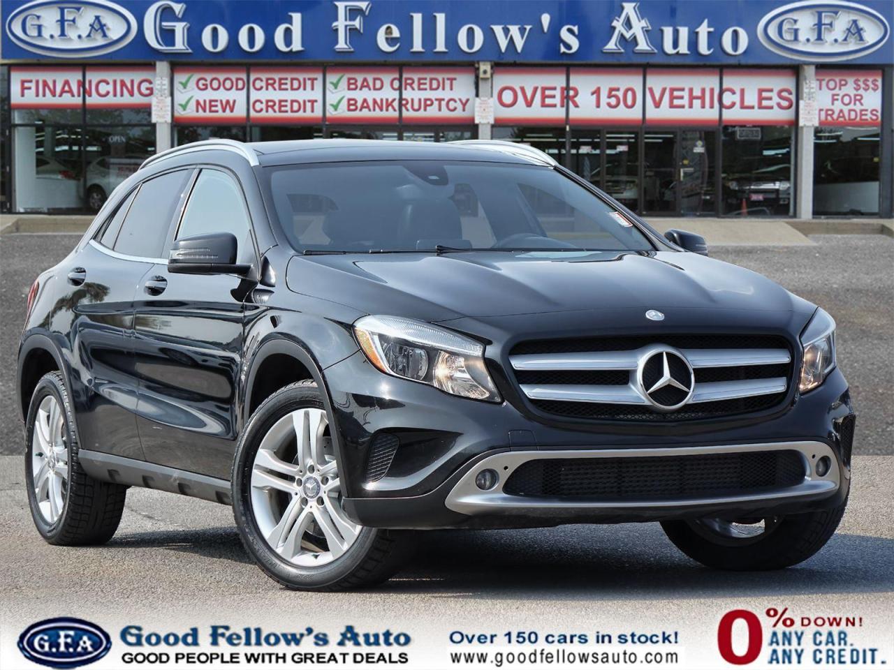Used 2016 Mercedes-Benz GLA 4MATIC, LEATHER SEATS, PANORAMIC ROOF, NAVIGATION, for sale in Toronto, ON