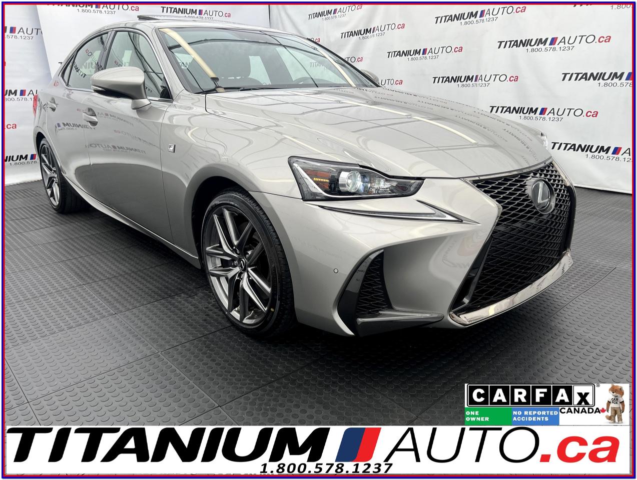 Used 2018 Lexus IS 350 350 AWD F-Sport-Red Cooled Leather-GPS-Adaptive Cr for sale in London, ON