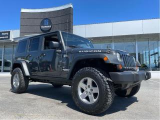 Used 2010 Jeep Wrangler Unlimited Rubicon 4WD LOCKING DIFF A/C HARD-TOP BFG TIRES for sale in Langley, BC