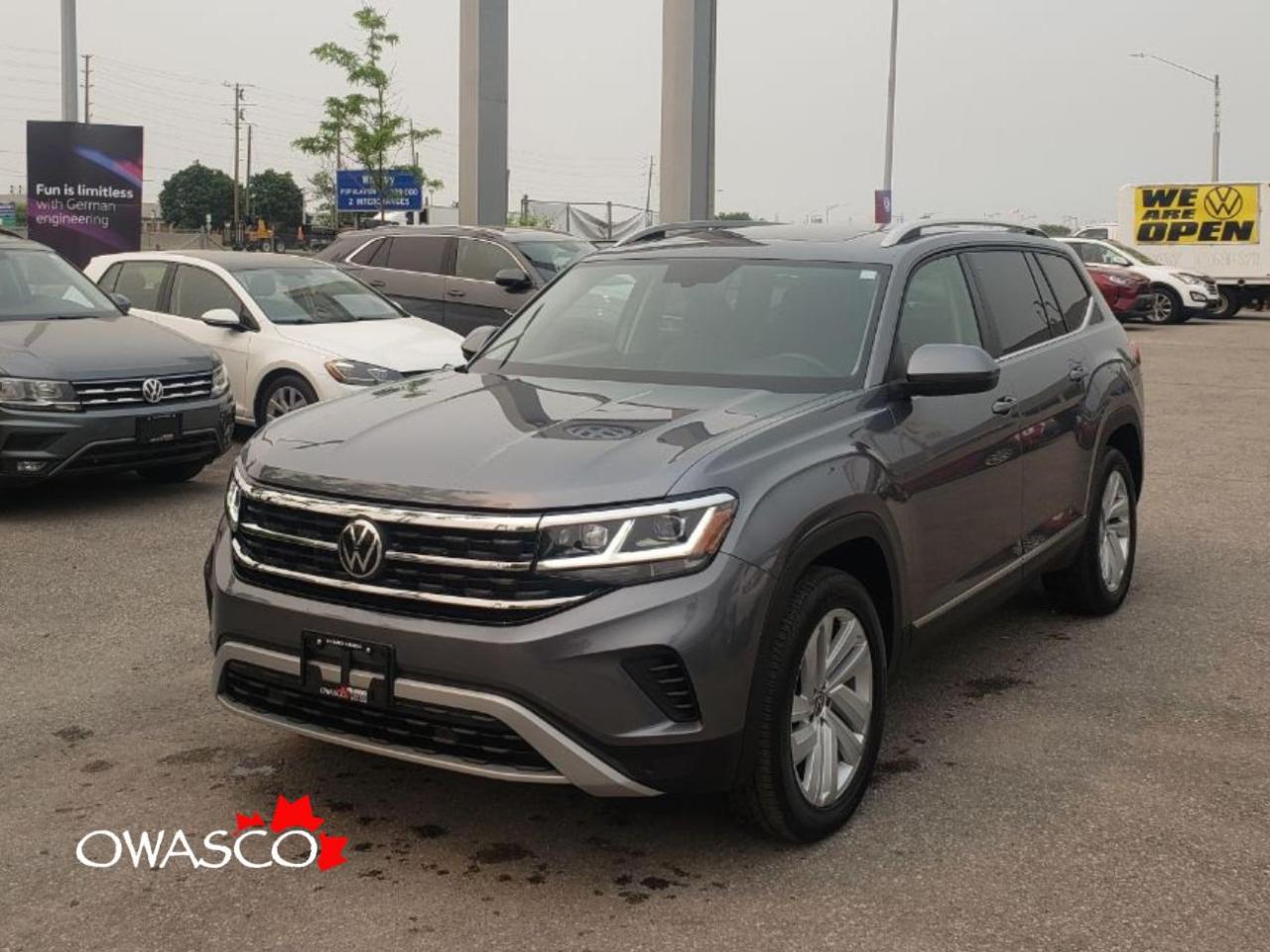 Used 2021 Volkswagen Atlas 3.6L Highline! Clean CarFax! One Owner! for sale in Whitby, ON