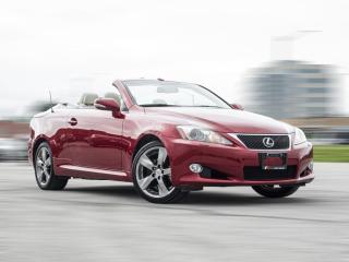 Used 2010 Lexus IS 250 CONVERTIBLE HARD TOP |NAV|BACKUP|CLEANCARFAX|LOADED for sale in North York, ON
