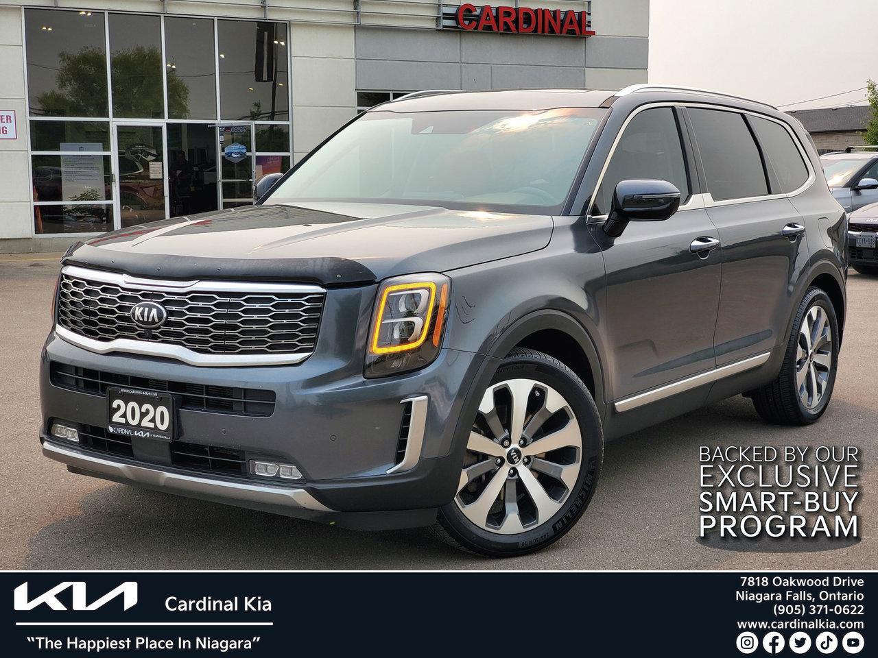 Used 2020 Kia Telluride SX, AWD, Navi, Heated and Cooled Leather Seats for sale in Niagara Falls, ON
