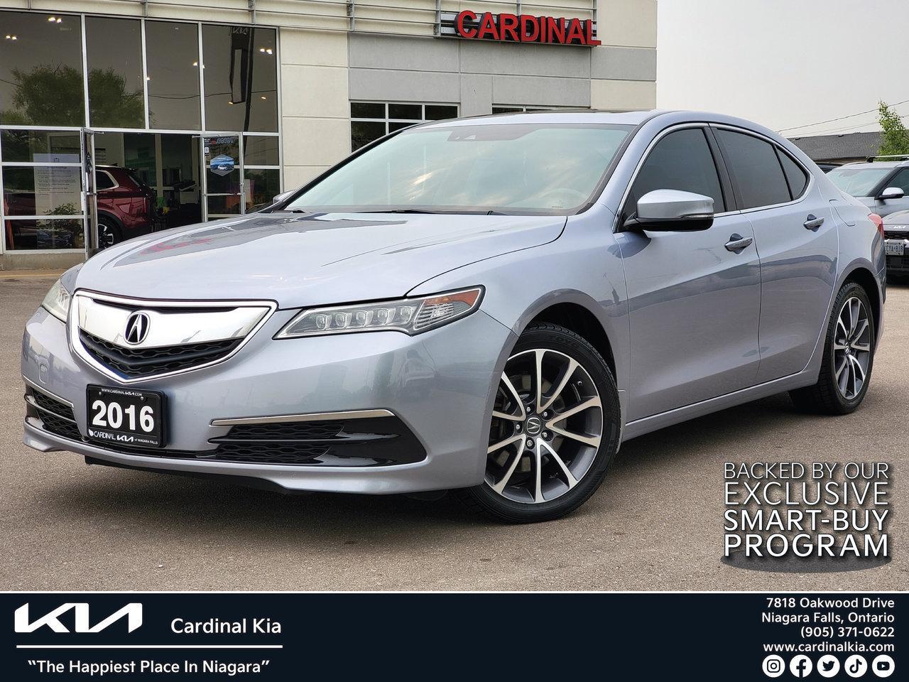 Used 2016 Acura TLX SH-AWD w/Technology Package, Navi, Leather for sale in Niagara Falls, ON