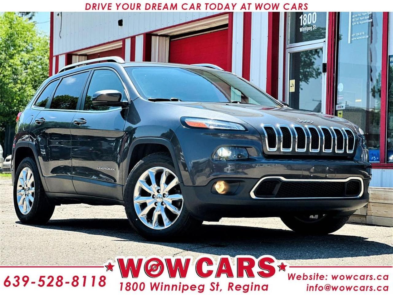Used 2016 Jeep Cherokee Limited for sale in Regina, SK