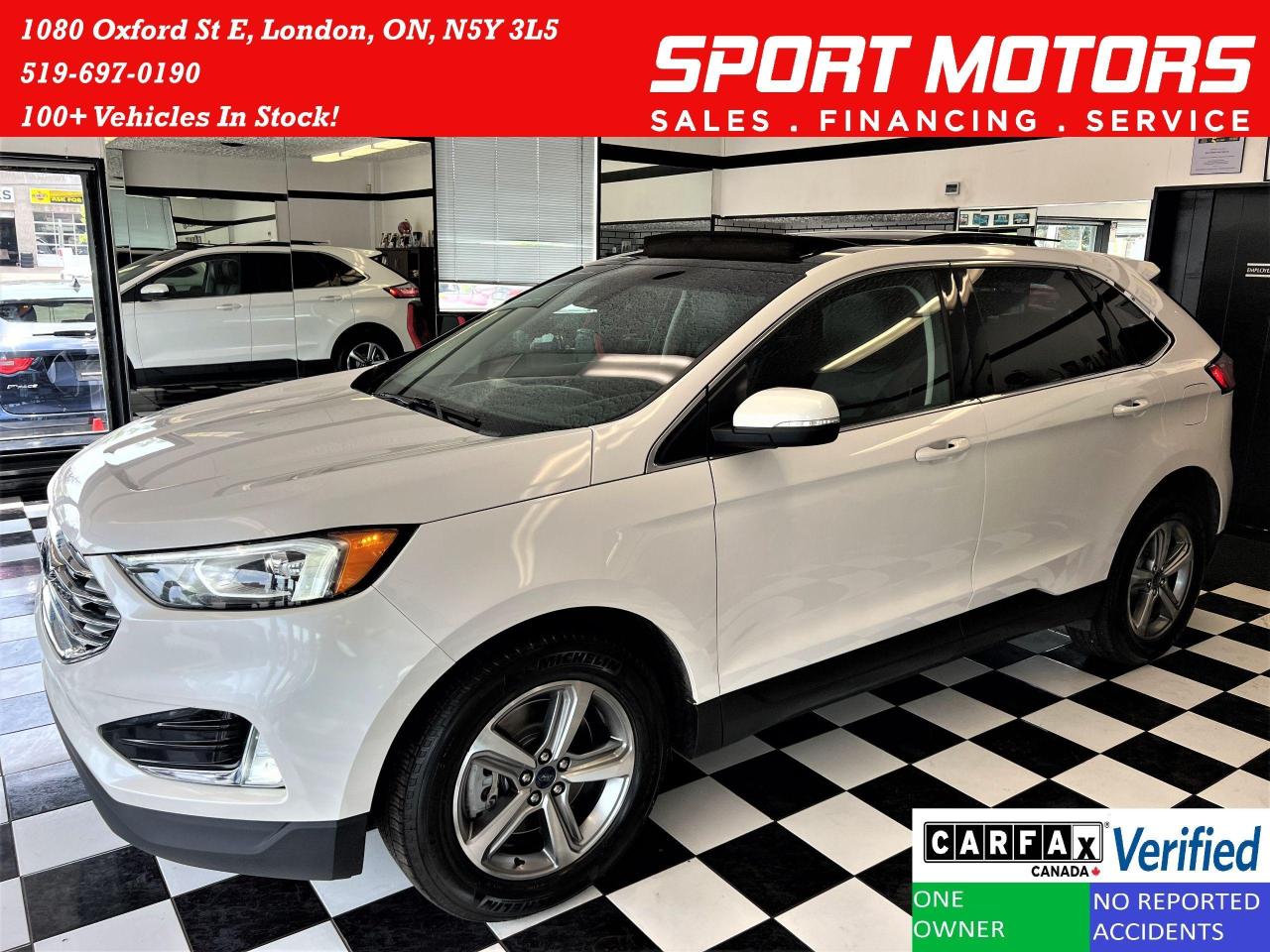 2019 Ford Edge SEL AWD+New Tires+Assist PKG+Rear DVDs+CLEANCARFAX