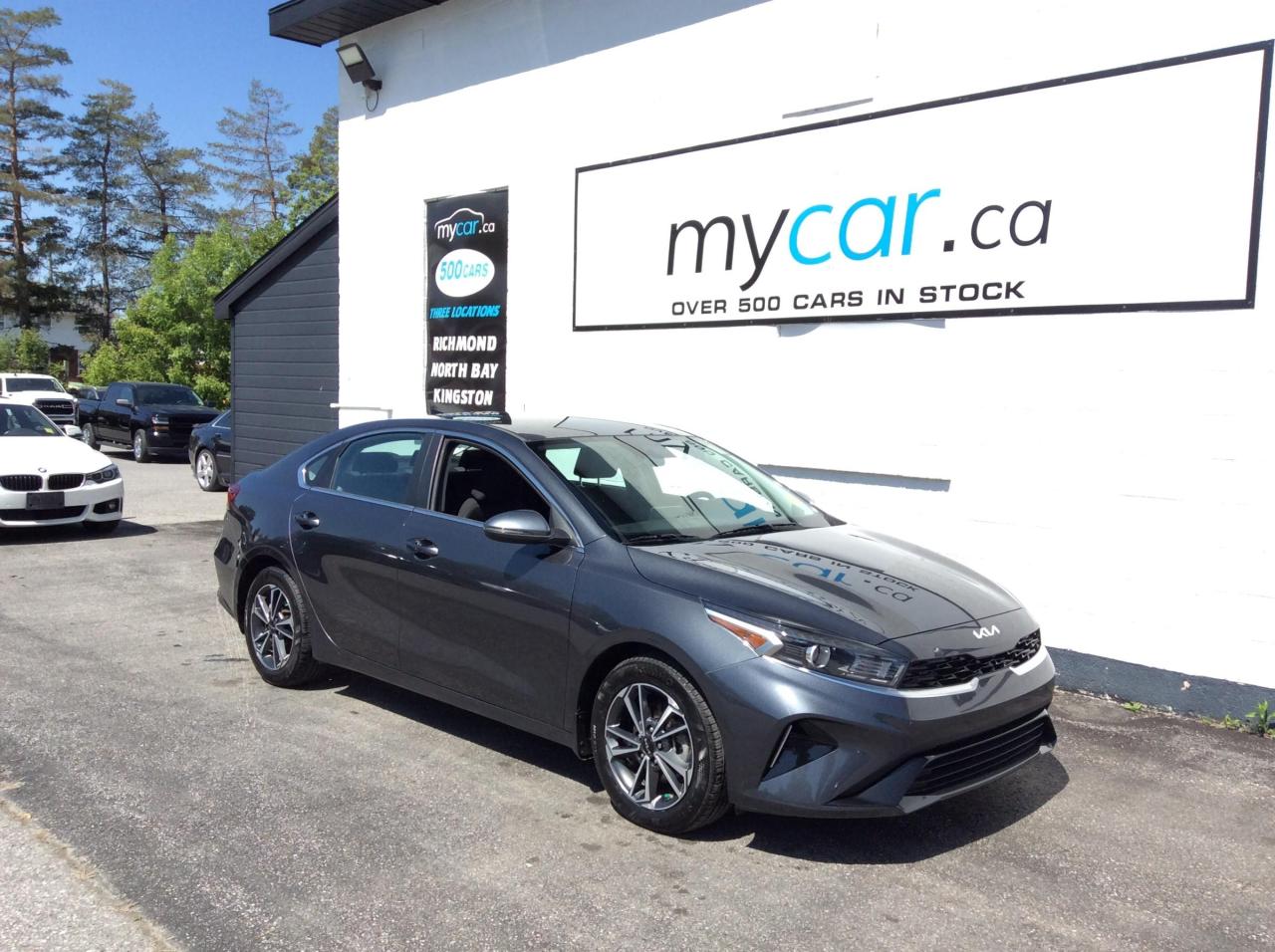 Used 2022 Kia Forte EX ALLOY. CARPLAY. HEATED SEATS/WHEEL. BACKUP CAM. for sale in North Bay, ON