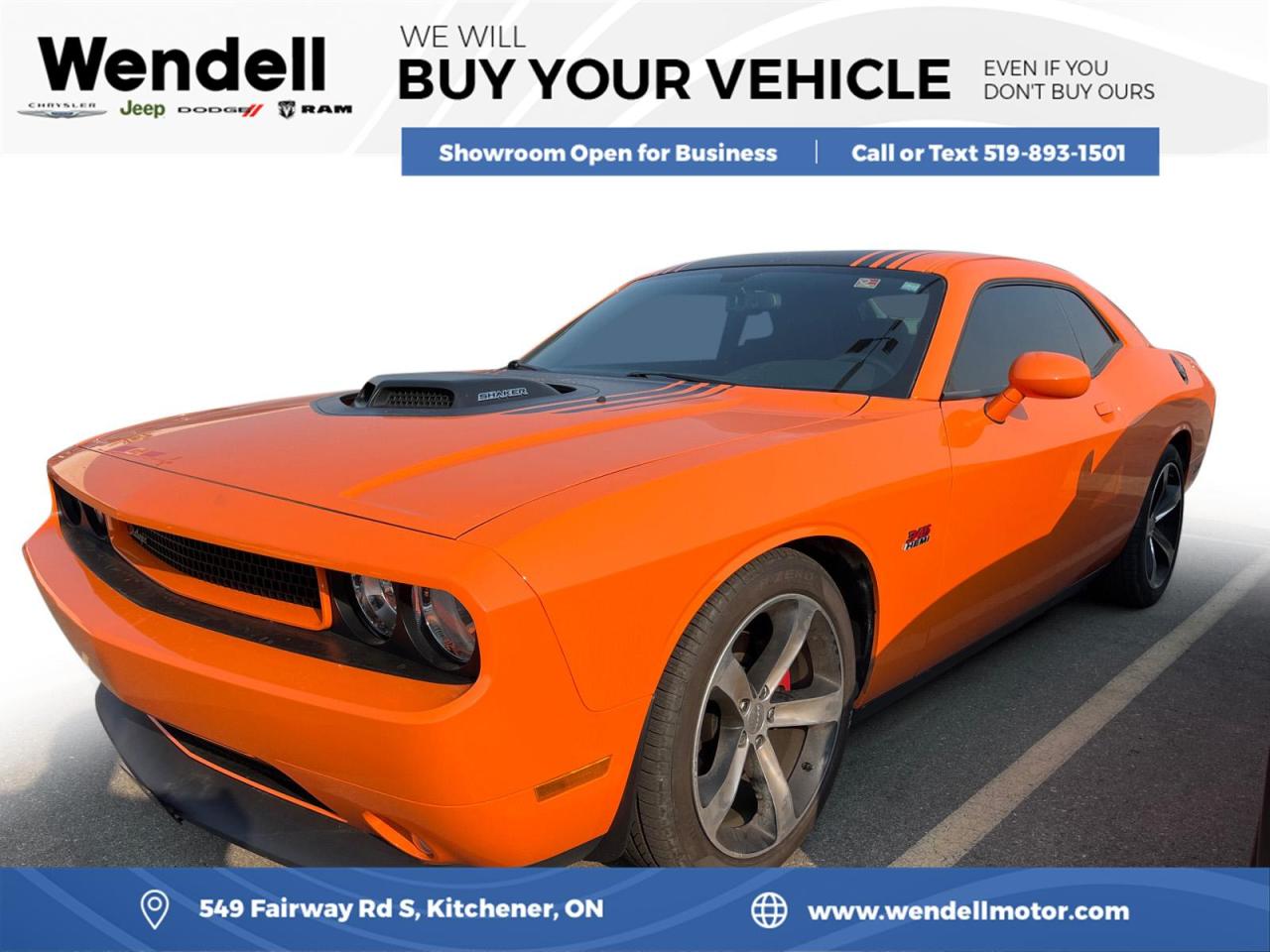 Used 2014 Dodge Challenger R/T Shaker Stored Indoors for sale in Kitchener, ON