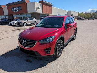 Come Finance this vehicle with us. Apply on our website stonebridgeauto.com<br><br><div>
2016 Mazda CX-5 GT with 94000km. 2.5L 4 cylinder AWD. Clean title and safetied. </div><div><br></div><div>Leather interior </div><div>Heated seats </div><div>Dual climate control </div><div>Blind spot monitoring </div><div>Navigation </div><div>Back up camera </div><div>Bluetooth </div><div>Sunroof </div><div><br></div><div>We take trades! Vehicle is for sale in Steinbach by STONE BRIDGE AUTO INC. Dealer #5000 we are a small business focused on customer satisfaction. Financing is available if needed. Text or call before coming to view and ask for sales.  </div>