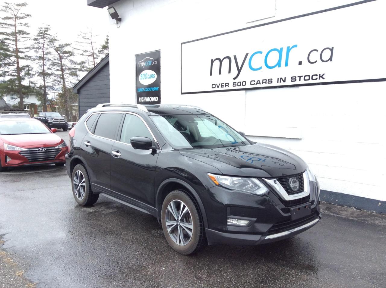 Used 2019 Nissan Rogue SV MOONROOF. NAV. HEATED SEATS/WHEEL. BACKUP CAM. B/T for sale in North Bay, ON