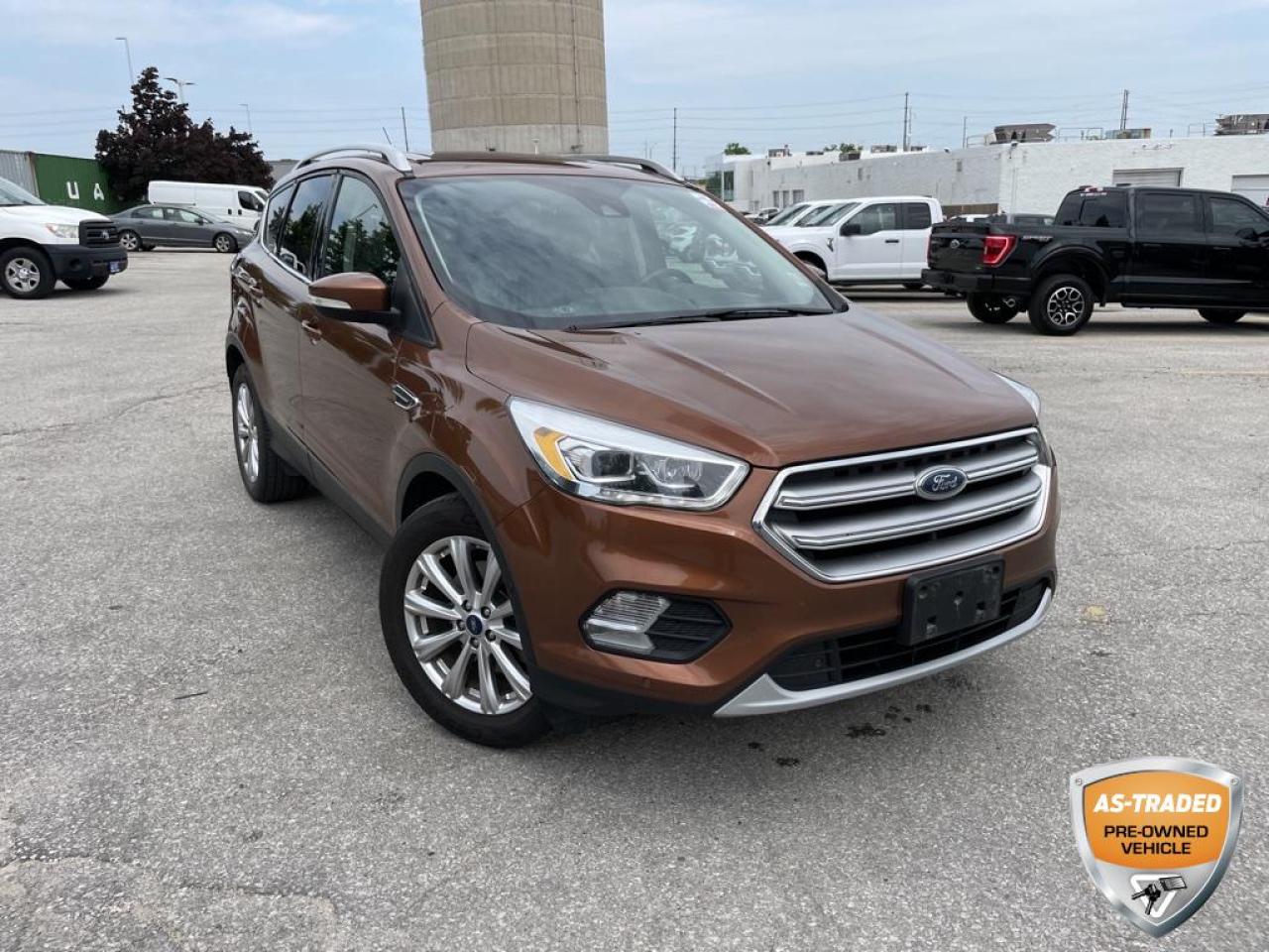 Used 2017 Ford Escape Titanium AS TRADED SPECIAL | LEATHER SEATS | TOURING PKG for sale in Barrie, ON
