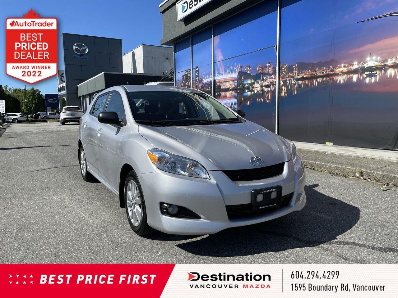 Used 2010 Toyota Matrix Local | Non Smoker | Budget Friendly for sale in Vancouver, BC