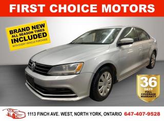 Used 2015 Volkswagen Jetta TRENDLINE ~MANUAL, FULLY CERTIFIED WITH WARRANTY!! for sale in North York, ON