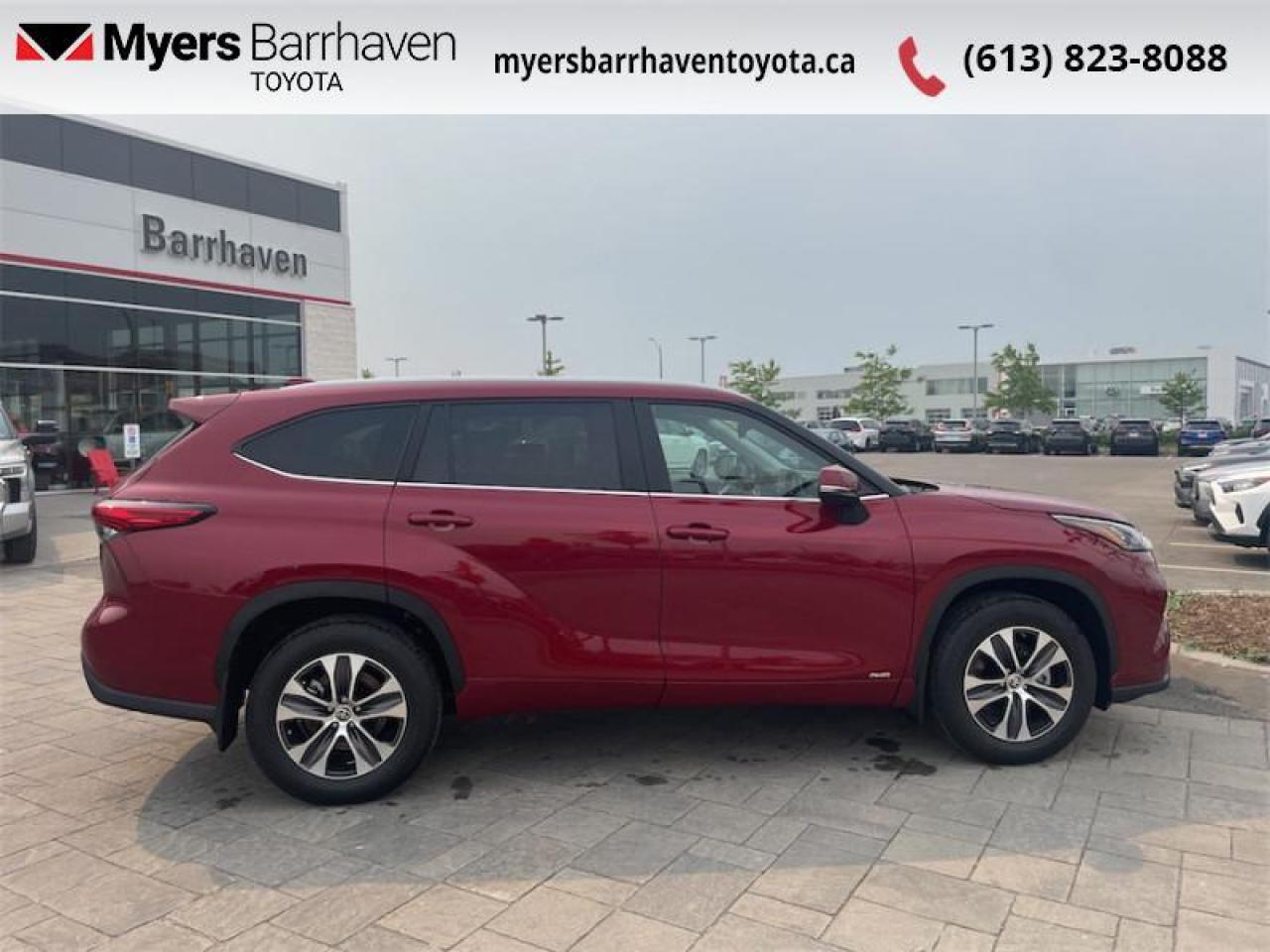 Used 2023 Toyota Highlander Hybrid XLE  - Hybrid -  Sunroof for sale in Ottawa, ON