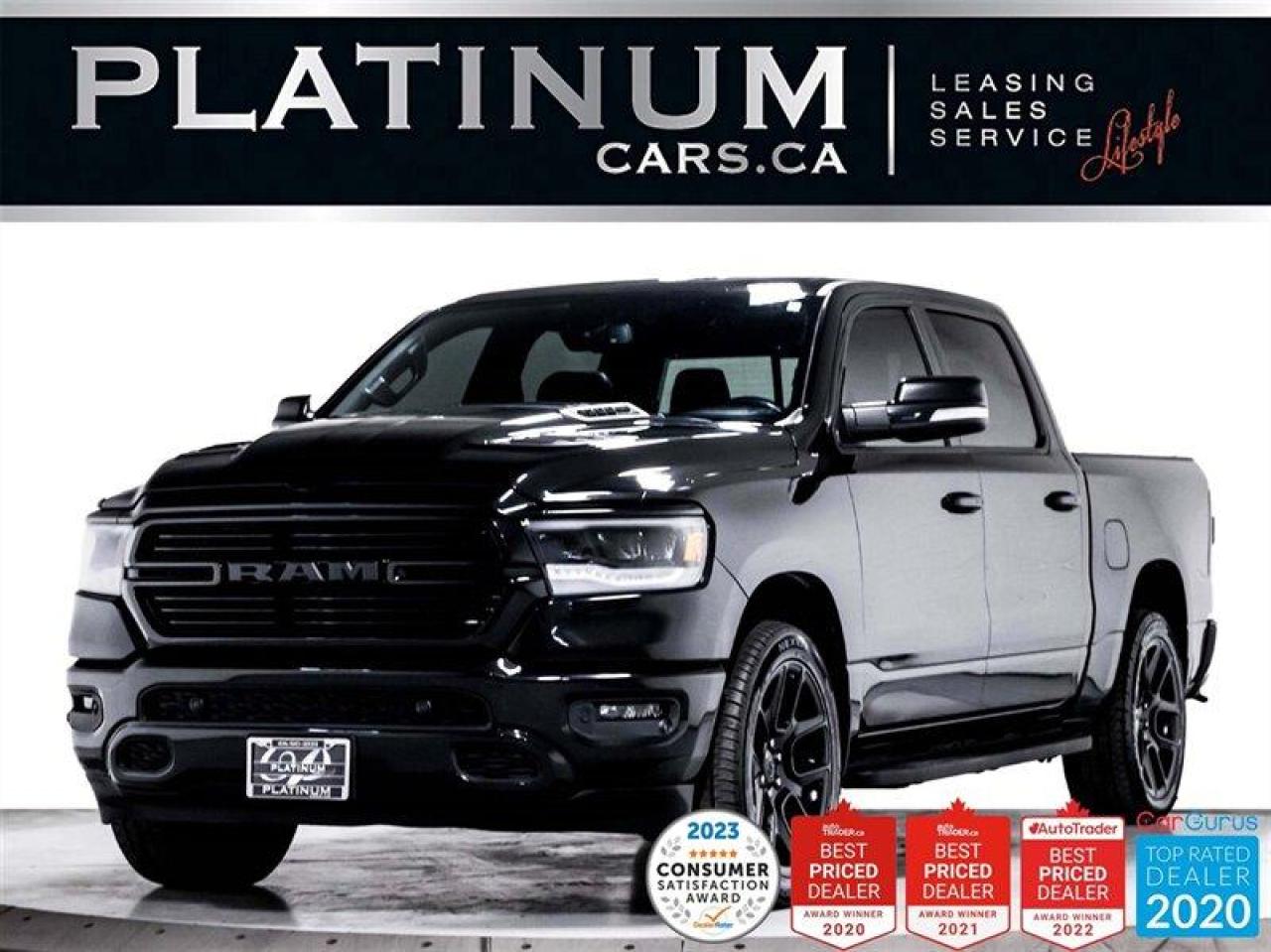 Used 2020 RAM 1500 Sport, 4x4, NAV, UCONNECT, CAM, 5.6 FT CREW CAB for sale in Toronto, ON