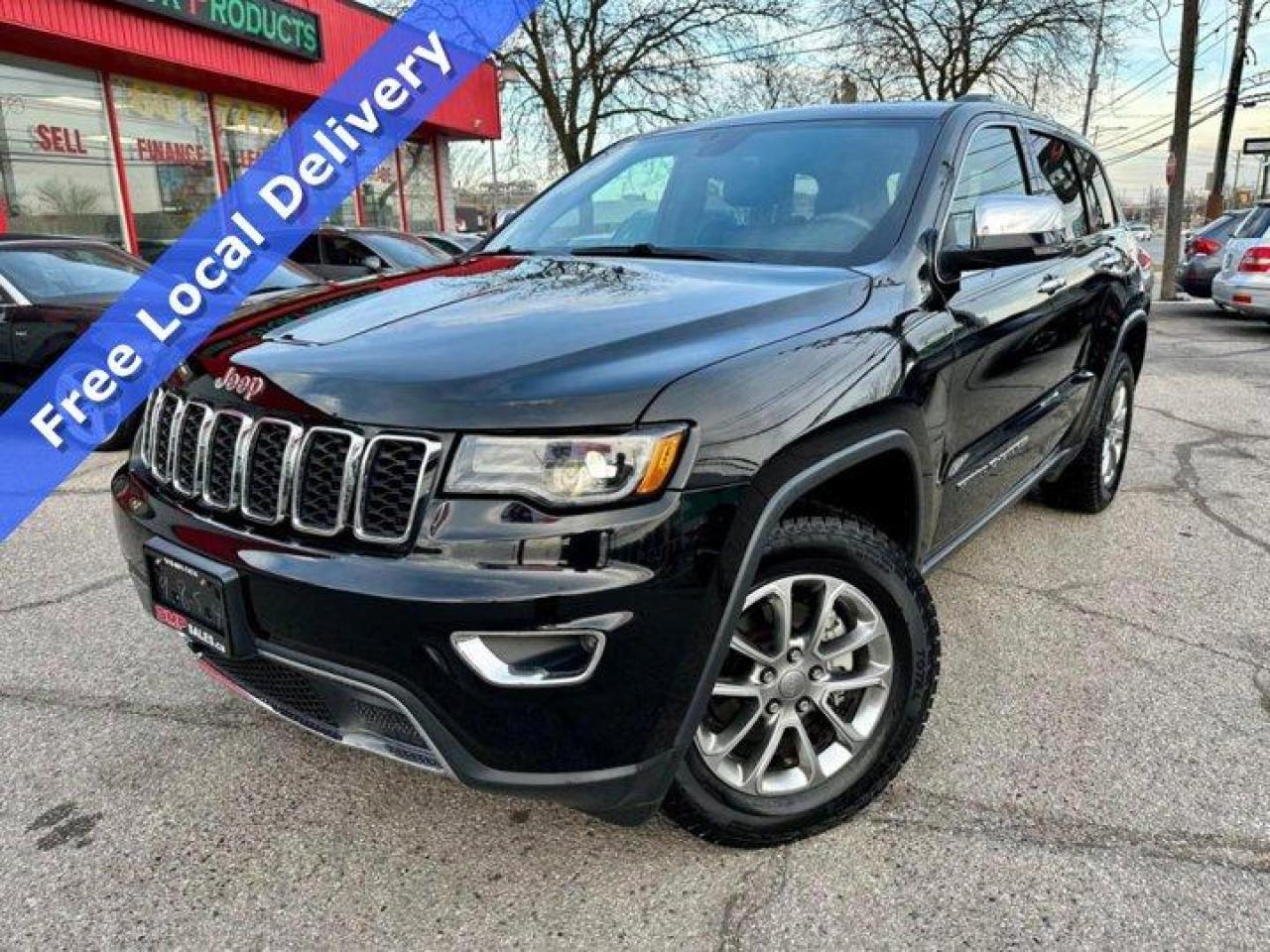 Used 2017 Jeep Grand Cherokee Limited 4x4 - Navigation, Leather, Pano Sunroof, Cooled Seats, Power Liftgate, Alloy Wheels & More! for sale in Guelph, ON