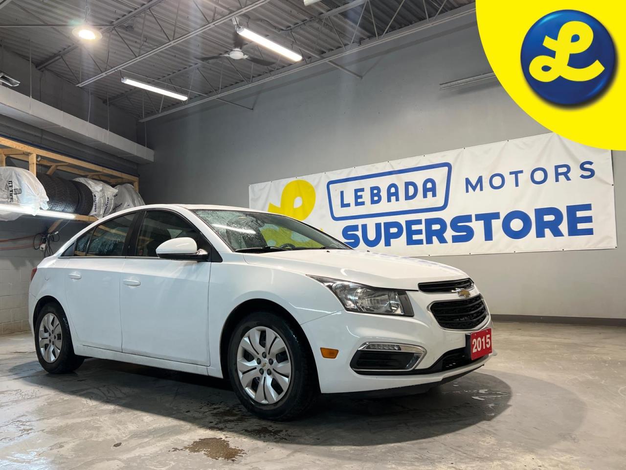 Used 2015 Chevrolet Cruze LT * Sunroof * Remote Start * Back Up Camera * Cruise Control * Steering Wheel Controls * Hands Free Calling * AM/FM/SXM/USB/Aux * Power Locks * Power for sale in Cambridge, ON