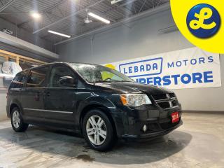 Used 2014 Dodge Grand Caravan CREW PLUS * Over Head DVD Player * Garmin Navigation System * Heated Leather Seats * Power Sunroof * Blind Spot and Cross Path Detection ParkSense Rea for sale in Cambridge, ON