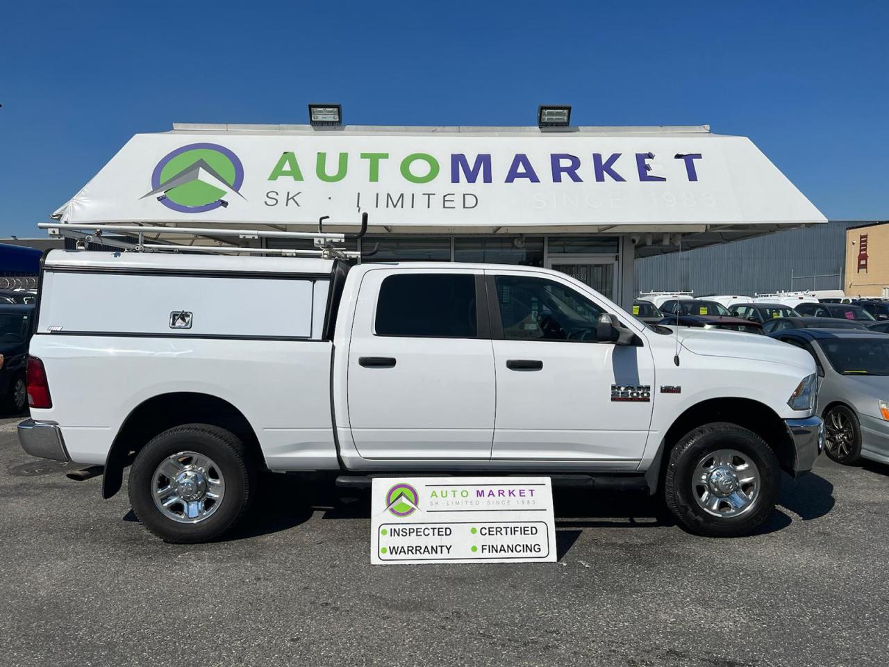 Used 2017 RAM 2500 SLT 2500HD 4WD ROOL OUT BED, NO CLAIMS, BC TRUCK FREE WRNTY & BCCA MBRSHP! for sale in Langley, BC
