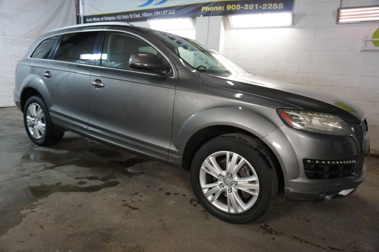 Used 2013 Audi Q7 3.0l S LINE QUATRRO*1 OWNER* CERTIFIED CAMERA NAV BLUETOOTH LEATHER HEATED SEATS CRUISE ALLOYS for sale in Milton, ON