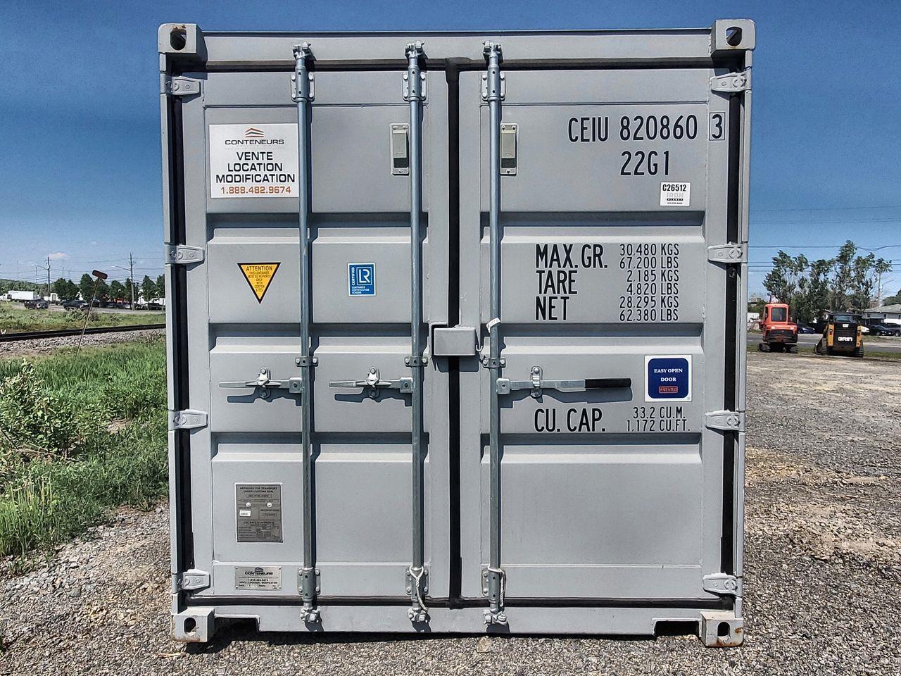 2020 - MOBILE OFFICE CONTAINER 20 FT X 8 FT Heat, Air Conditioner!!! Photo