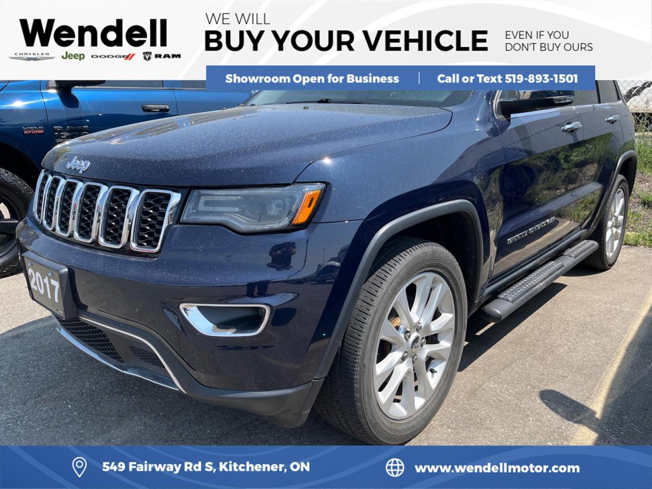 Used 2017 Jeep Grand Cherokee Limited Luxury/Pano for sale in Kitchener, ON